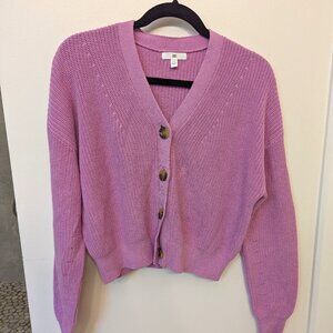 NWOT BP Fuscia Cardigan